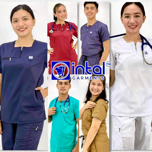 Scrub Suit FREE NAME EMBROIDERY 024 Embroidered Scrubs (Medical Logo) –  INTAL GARMENTS Scrubsuit