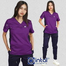 INTAL SCRUBSUIT 053 ALTA MAPAGKUMBABA Overlap Two-Tone Quality Cargo Bag 6-Pockets Belt Loop