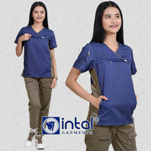 INTAL SCRUBSUIT 053 ALTA MAPAGKUMBABA Overlap Two-Tone Quality Cargo Bag 6-Pockets Belt Loop