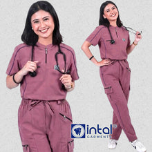 INTAL SCRUBSUIT 088 ELITE PRO EMPATHETIC Chino Collar AlphaLine 4-Way Stretchfine Fab Smartfit Cargo