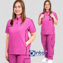 INTAL SCRUBSUIT 088 ELITE PRO EMPATHETIC Chino Collar AlphaLine 4-Way Stretchfine Fab Smartfit Cargo