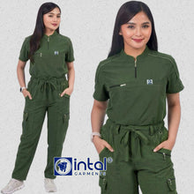 INTAL SCRUBSUIT 088 ELITE PRO EMPATHETIC Chino Collar AlphaLine 4-Way Stretchfine Fab Smartfit Cargo