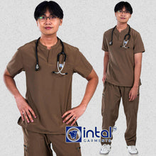 INTAL SCRUBSUIT 085 ELITE PRO MAINGAT Elegant Chino Stretchfine Fabric Cargo Zipper Tapered