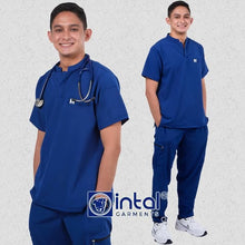INTAL SCRUBSUIT 085 ELITE PRO MAINGAT Elegant Chino Stretchfine Fabric Cargo Zipper Tapered