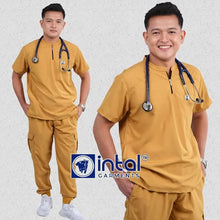 INTAL SCRUBSUIT 086 ELITE PRO MAPAGMALASAKIT 2.0 Elegant Chino Stretchfine Fabric Cargo Ribbed