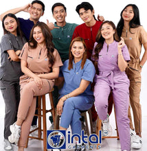 INTAL SCRUBSUIT 081 ELITE PRO MATATAG Ultrafine Elegant Fabric Zip-Up Chino Collar 8-Pocket Cargo Tapered