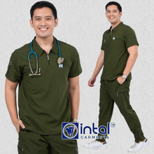 INTAL SCRUBSUIT 083 ELITE PRO MARUNONG Elegant Sports Collar Stretchfine Fabric  Cargo Tapered