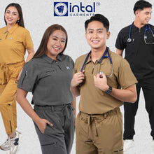 INTAL SCRUBSUIT 083 ELITE PRO MARUNONG Elegant Sports Collar Stretchfine Fabric  Cargo Tapered