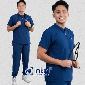 INTAL SCRUBSUIT 086 ELITE PRO MAPAGMALASAKIT 2.0 Elegant Chino Stretchfine Fabric Cargo Ribbed