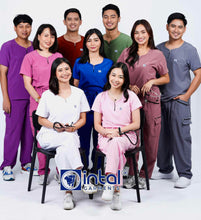 INTAL SCRUBSUIT 089 ELITE PRO VALORHEART Zip-Up Neck 4-Way Stretchfine Fab Smartfit Cargo 11-Pocket
