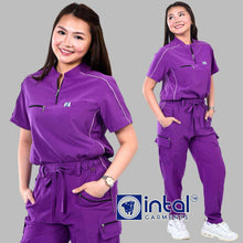 INTAL SCRUBSUIT 088 ELITE PRO EMPATHETIC Chino Collar AlphaLine 4-Way Stretchfine Fab Smartfit Cargo
