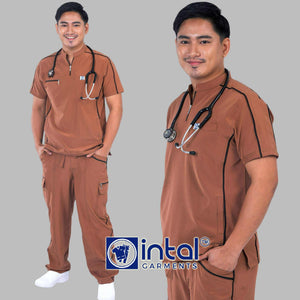 INTAL SCRUBSUIT 088 ELITE PRO EMPATHETIC Chino Collar AlphaLine 4-Way Stretchfine Fab Smartfit Cargo