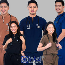 INTAL SCRUBSUIT 088 ELITE PRO EMPATHETIC Chino Collar AlphaLine 4-Way Stretchfine Fab Smartfit Cargo