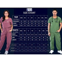 INTAL SCRUBSUIT 089 ELITE PRO VALORHEART Zip-Up Neck 4-Way Stretchfine Fab Smartfit Cargo 11-Pocket