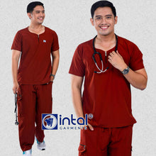 INTAL SCRUBSUIT 089 ELITE PRO VALORHEART Zip-Up Neck 4-Way Stretchfine Fab Smartfit Cargo 11-Pocket
