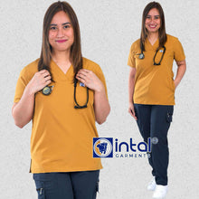 INTAL SCRUBSUIT 080 ELITE PRO RESILIENT V-Neck Duo Tone 4-Way Stretchfine Fab Smartfit 11-Pock Cargo