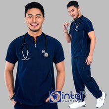 INTAL SCRUBSUIT 088 ELITE PRO EMPATHETIC Chino Collar AlphaLine 4-Way Stretchfine Fab Smartfit Cargo