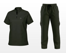 INTAL SCRUBSUIT 028 Elite MAPAGMALASAKIT Scrubs – Unisex Zip-Up Chino Collar Cargo | 6 Pockets | Top Only / Pants Only