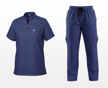 INTAL SCRUBSUIT 028 Elite MAPAGMALASAKIT Scrubs – Unisex Zip-Up Chino Collar Cargo | 6 Pockets | Top Only / Pants Only