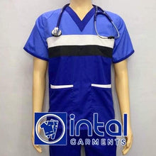 Scrub Suit High Quality Medical Doctor Nurse Scrubsuit Set C Cargo or Jogger 4 Pocket Pants Unisex Scrubs 03H