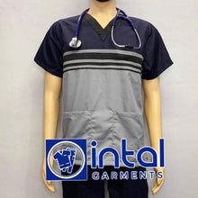 Scrub Suit High Quality Medical Doctor Nurse Scrubsuit Set C Cargo or Jogger 4 Pocket Pants Unisex Scrubs 03J