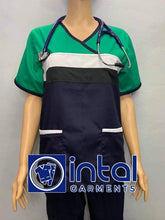 Scrub Suit High Quality Medical Doctor Nurse Scrubsuit Set C Jogger Pants Unisex Scrubs 04H