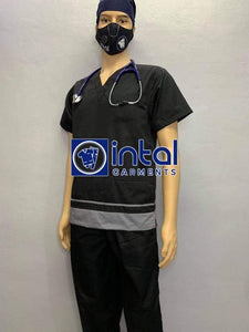 Scrub Suit High Quality Medical Doctor Nurse Scrubsuit Set B Regular or Cargo 4 Pocket Pants Unisex Scrubs 21