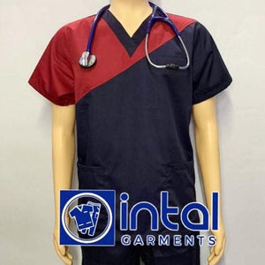 Scrub Suit High Quality Medical Doctor Nurse Scrubsuit Set B Regular or Cargo 4 Pocket Pants Unisex Scrubs 20