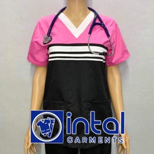Scrub Suit High Quality Medical Doctor Nurse Scrubsuit Set C Cargo or Jogger 4 Pocket Pants Unisex Scrubs 03J