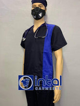 Scrub Suit High Quality Medical Doctor Nurse Scrubsuit Set B Regular or Cargo 4 Pocket Pants Unisex Scrubs 19A
