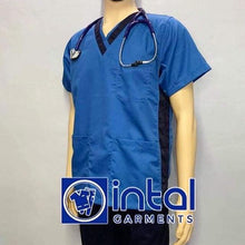 Scrub Suit High Quality Medical Doctor Nurse Scrubsuit Set B Cargo Jogger 6 Pocket Pants Unisex Scrubs 17