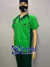 Scrub Suit High Quality Medical Doctor Nurse Scrubsuit Set B Cargo Jogger 6 Pocket Pants Unisex Scrubs 17
