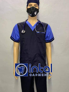 QUALITY SCRUBSUIT JOGGER 4 and 6-Pocket Pants Medical Doctor Nurse Uniform Set Unisex SS01D