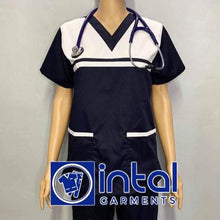 Scrub Suit High Quality Medical Doctor Nurse Scrubsuit Set A Regular 4 Pocket Pants Unisex Scrubs 03C