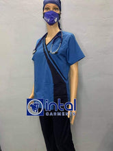 Scrub Suit High Quality Medical Doctor Nurse Scrubsuit Set B Regular 4 Pocket Pants Unisex Scrubs 10