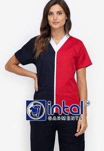 Scrub Suit High Quality Medical Doctor Nurse Scrubsuit Set B Cargo Jogger 6 Pocket Pants Unisex Scrubs 19B