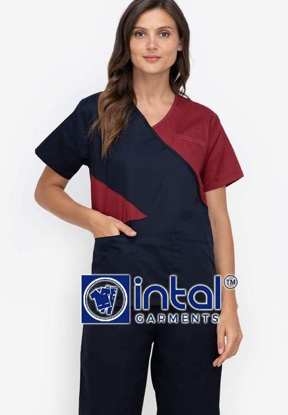 Maroon Scrub Suits For Doctors & Nurses