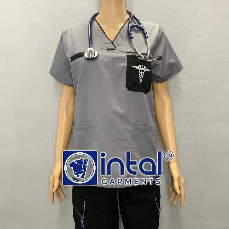 Embroidered Medical Scrubs Custom Emroidered Women's Scrub Pant