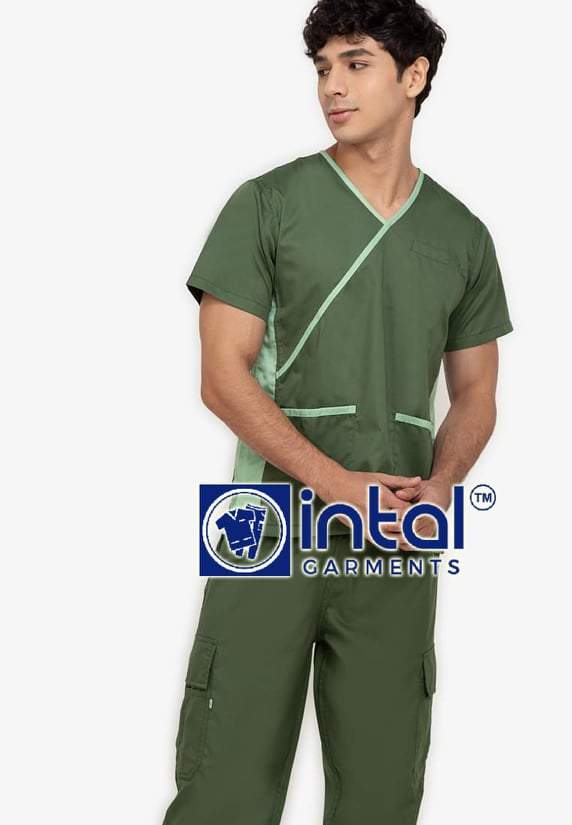 Buy INTAL GARMENTS Scrubs Suit Doctor Nurse Uniform 09 CARGO Pants V-Neck  with Shoulder and Side Combination 2023 Online | ZALORA Philippines
