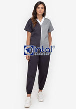 Scrub Suit High Quality Medical Doctor Nurse Scrubsuit Set B Cargo Jogger 6 Pocket Pants Unisex Scrubs 19B