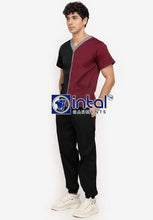 Scrub Suit High Quality Medical Doctor Nurse Scrubsuit Set B Cargo Jogger 6 Pocket Pants Unisex Scrubs 19B
