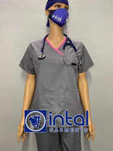 Scrub Suit High Quality Medical Doctor Nurse Scrubsuit Set A Regular or Cargo 4 Pocket Pants Unisex Scrubs 04C