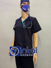 Scrub Suit High Quality Medical Doctor Nurse Scrubsuit Set A Regular or Cargo 4 Pocket Pants Unisex Scrubs 04C