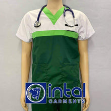 Scrub Suit High Quality Medical Doctor Nurse Scrubsuit Set A Regular Pocket Pants Unisex Scrubs 03