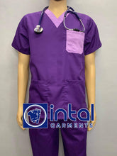 QUALITY SCRUBSUITS Medical Doctor Nurse Uniform REGULAR/JOGGER Set Unisex SS01I Violet Lilac