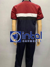 SCRUB SUIT Medical Doctor Nurse Uniform SS_03H Polycotton JOGGER PANTS by INTAL GARMENTS Color Midnight Blue - Black - White - Maroon