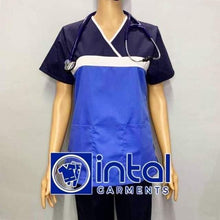 Scrub Suit High Quality Medical Doctor Nurse Scrubsuit Set A Regular 4 Pocket Pants Unisex Scrubs 04