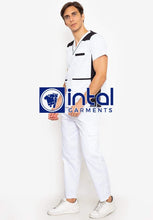 SCRUB SUIT High Quality SS_09 Polycotton CARGO Pants by INTAL GARMENTS Color White and Black