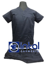 SCRUB SUIT Medical Doctor Nurse Uniform CARGO PANTS High Quality SS_01A Polycotton by INTAL GARMENTS Color Midnight Blue