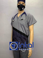 Scrub Suit High Quality Medical Doctor Nurse Scrubsuit Set B Cargo 6 Pocket Pants Unisex Scrubs 15A